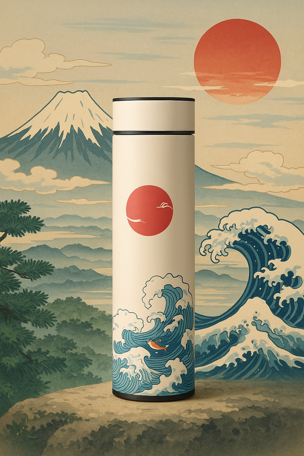 Collection Heritage – Bouteille Intelligente Inspirée d’Asie