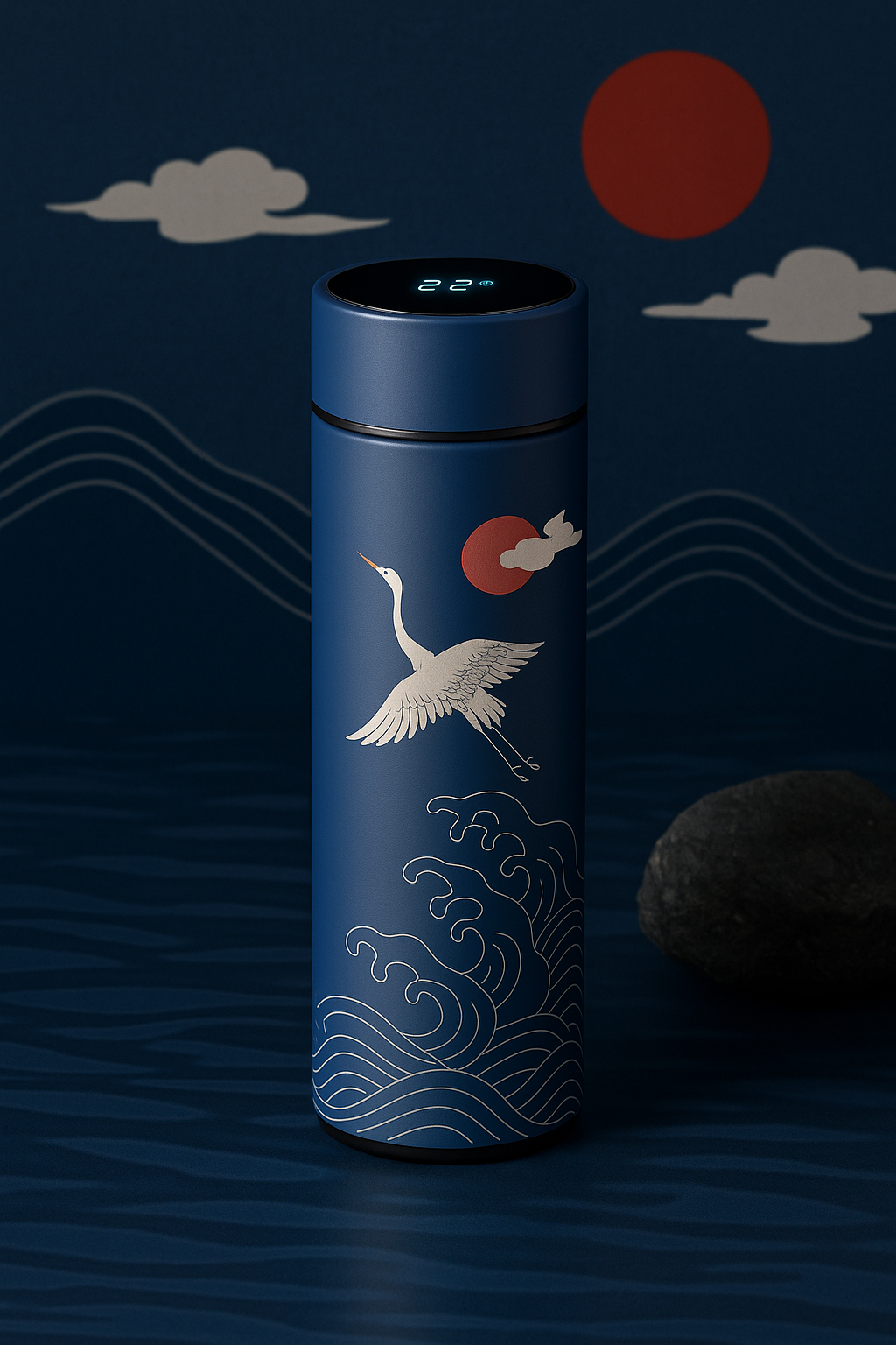 Collection Heritage – Bouteille Intelligente Inspirée d’Asie