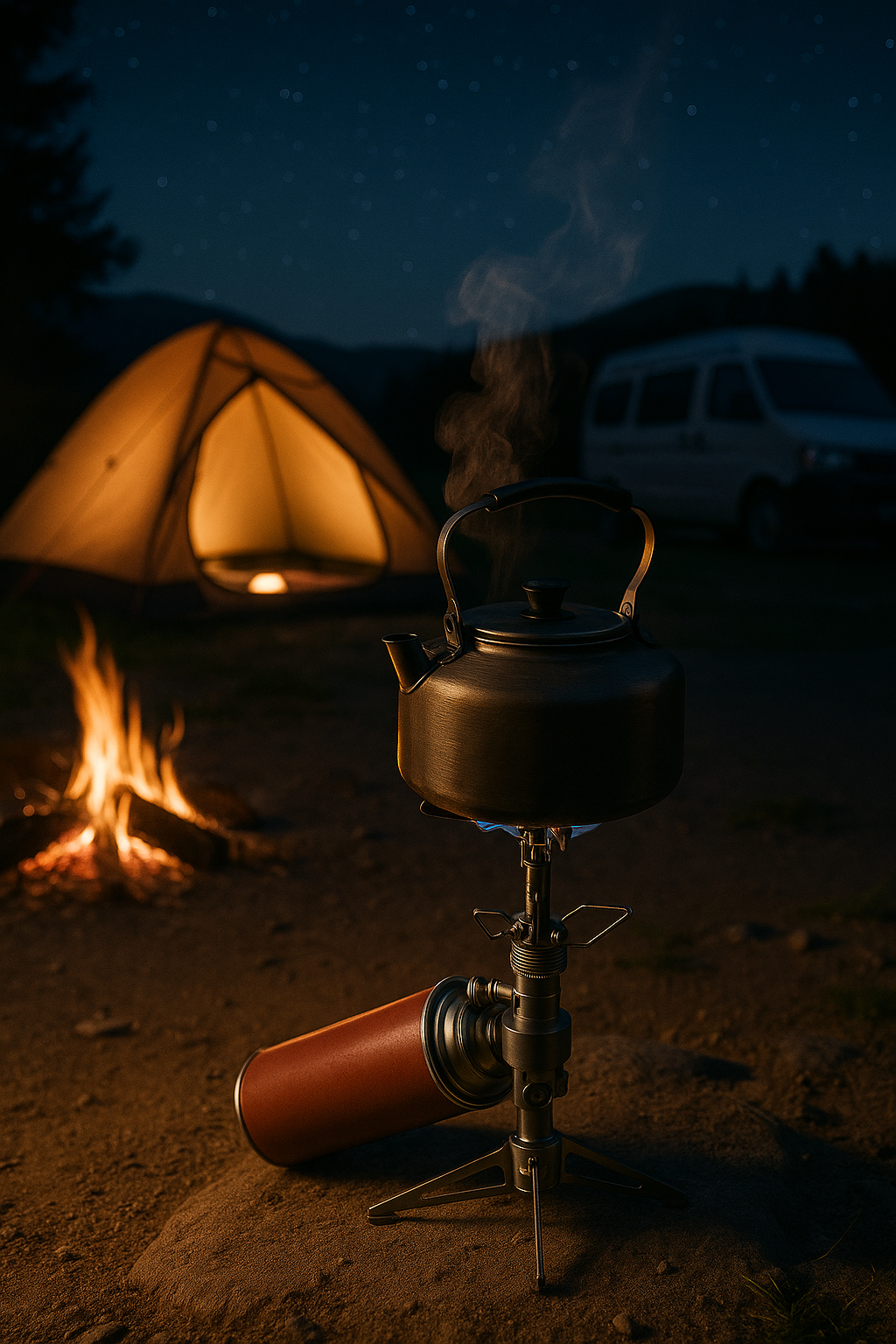 Réchaud à Gaz de Camping Pliable